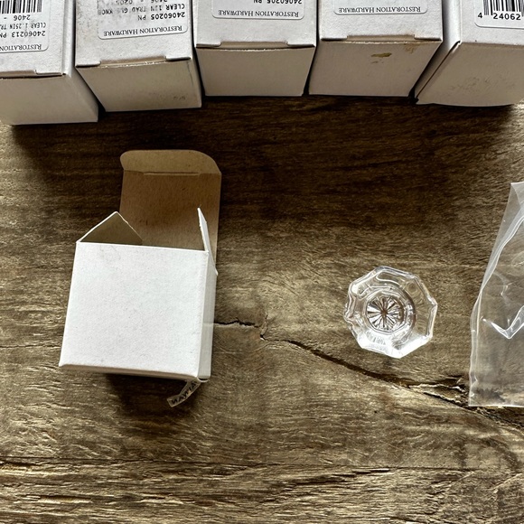 Restoration Hardware crystal knobs. - Picture 8 of 9